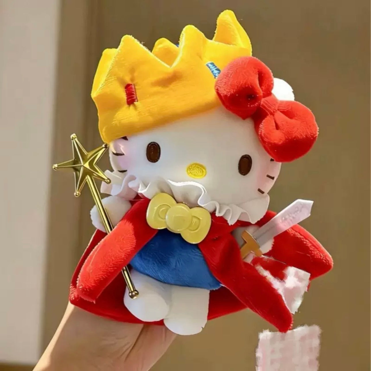 Hello Kitty Magic Queen Cute Keychain Plushie