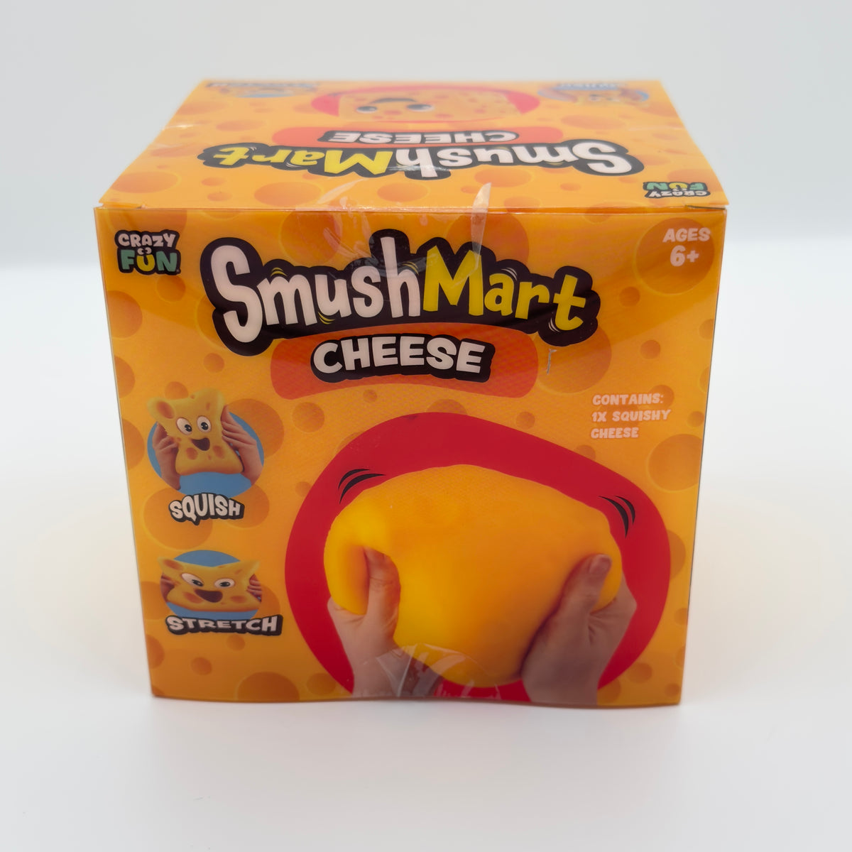 SmushMart Cheese Jumbo Squishy Toy