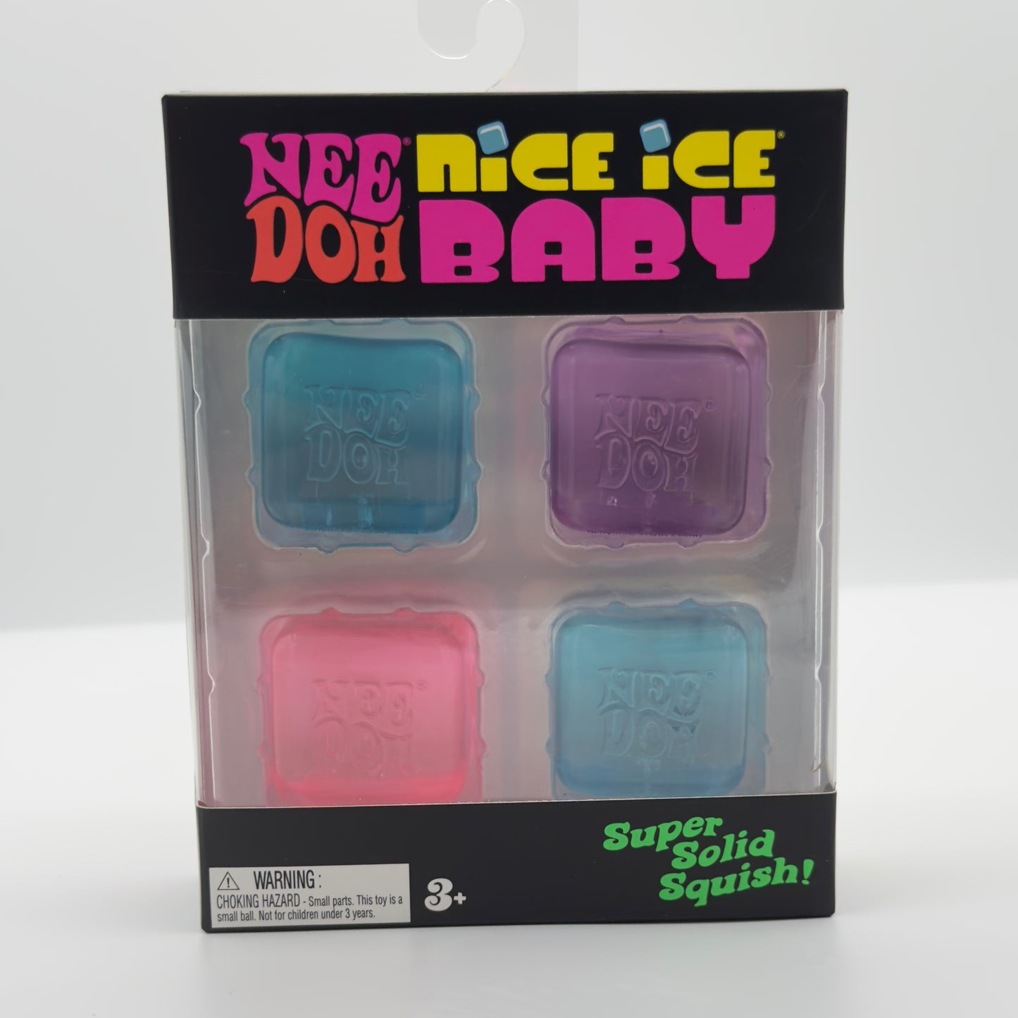 Needoh Nice Ice Baby 4-Pack Mini Squishy’s