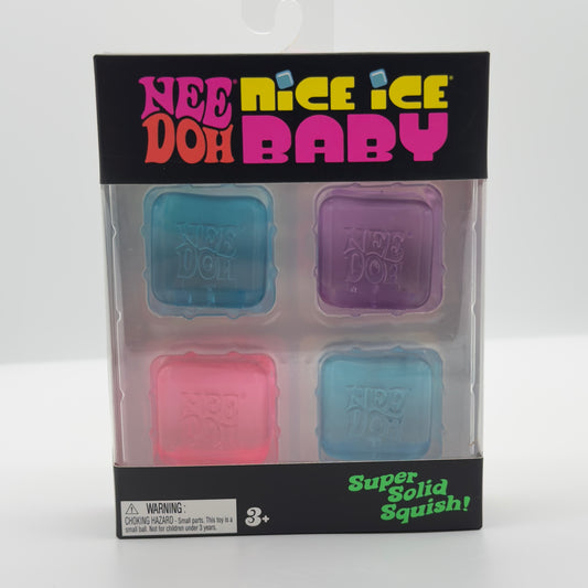 Needoh Nice Ice Baby 4-Pack Mini Squishy’s