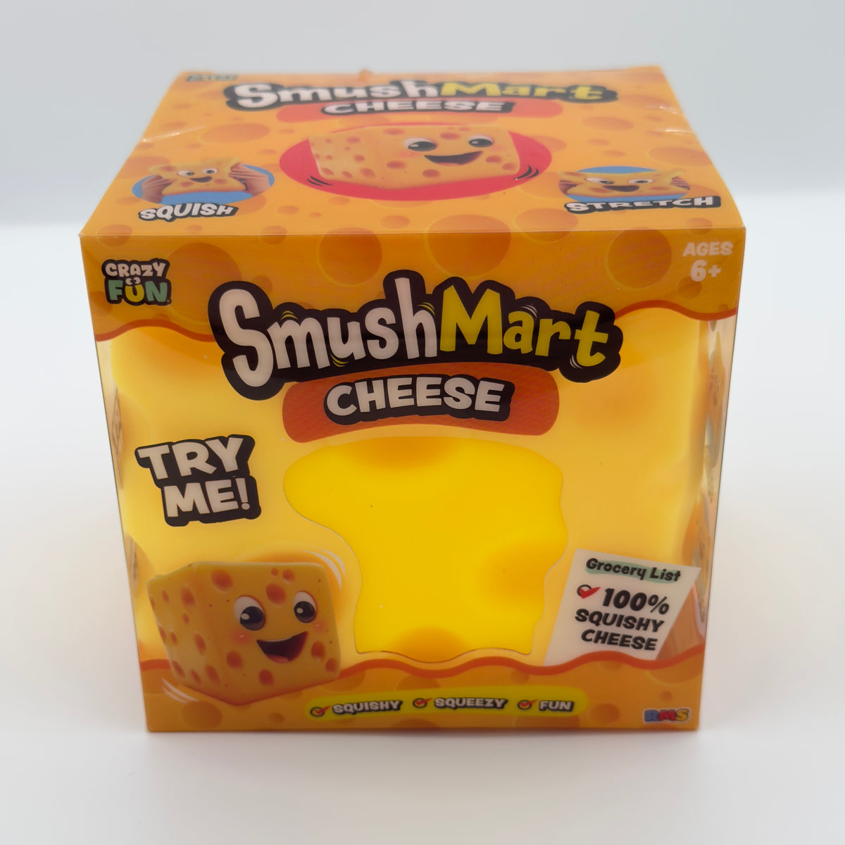 SmushMart Cheese Jumbo Squishy Toy