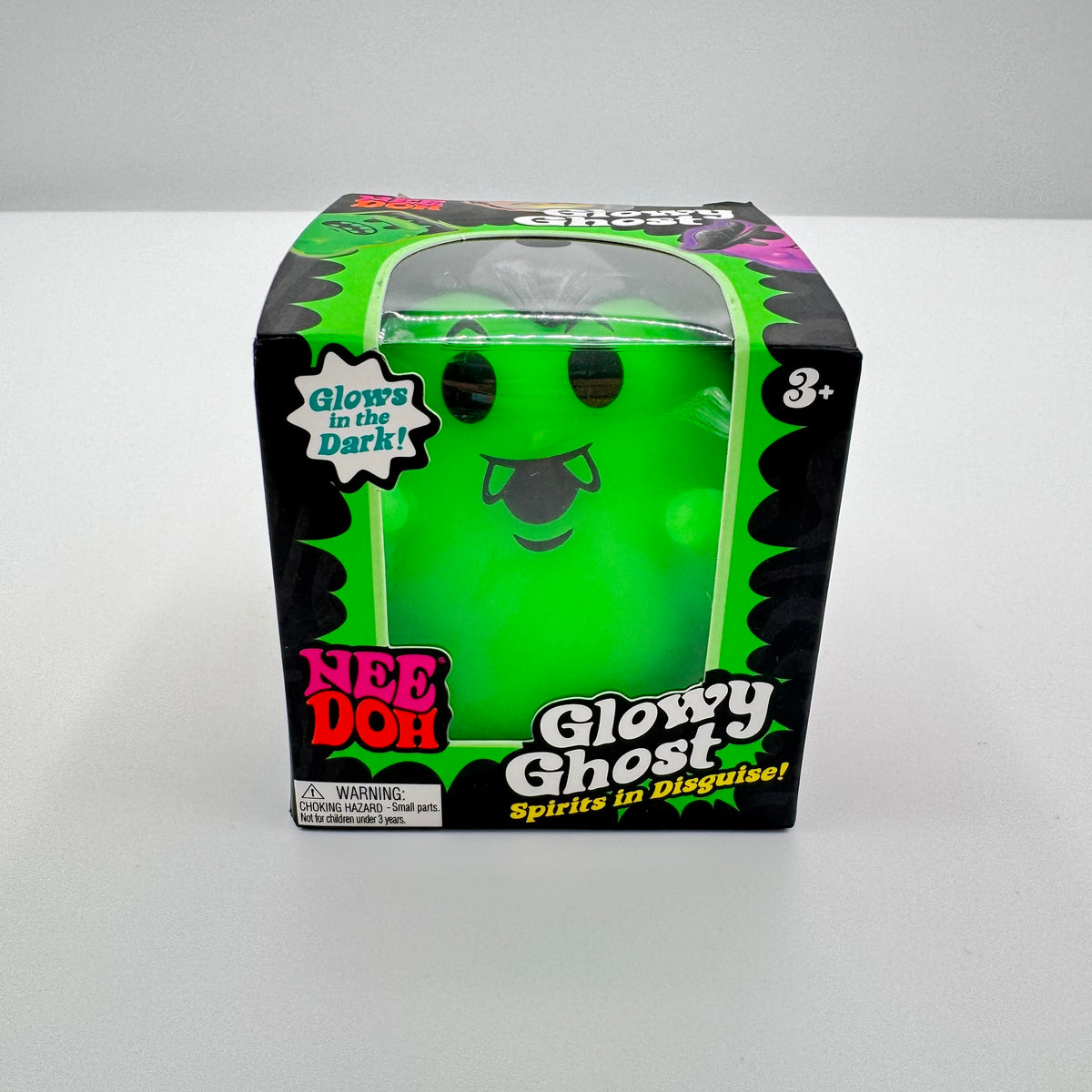 Needoh Glowy Ghost Green Vampire