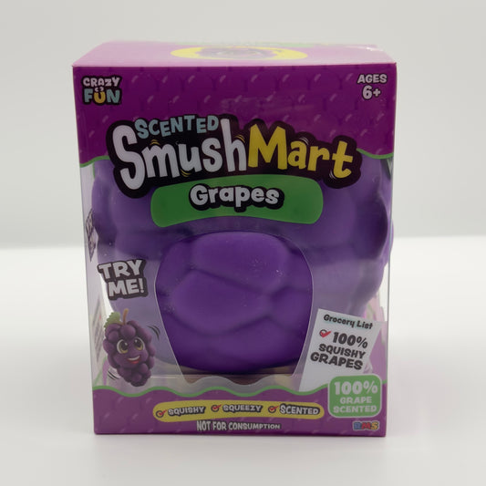 SmushMart Scented Grapes Jumbo Sized Fidget Squishy Toy