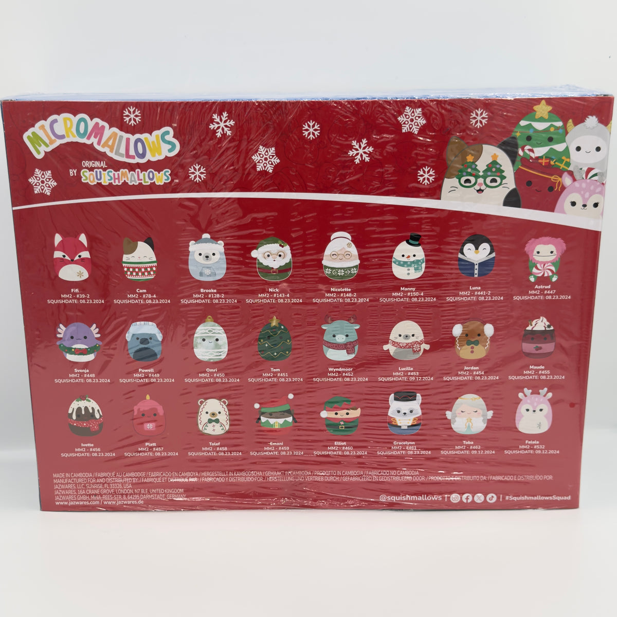 Micromallows — Squishmallows Advent Calendar 2026 Edition