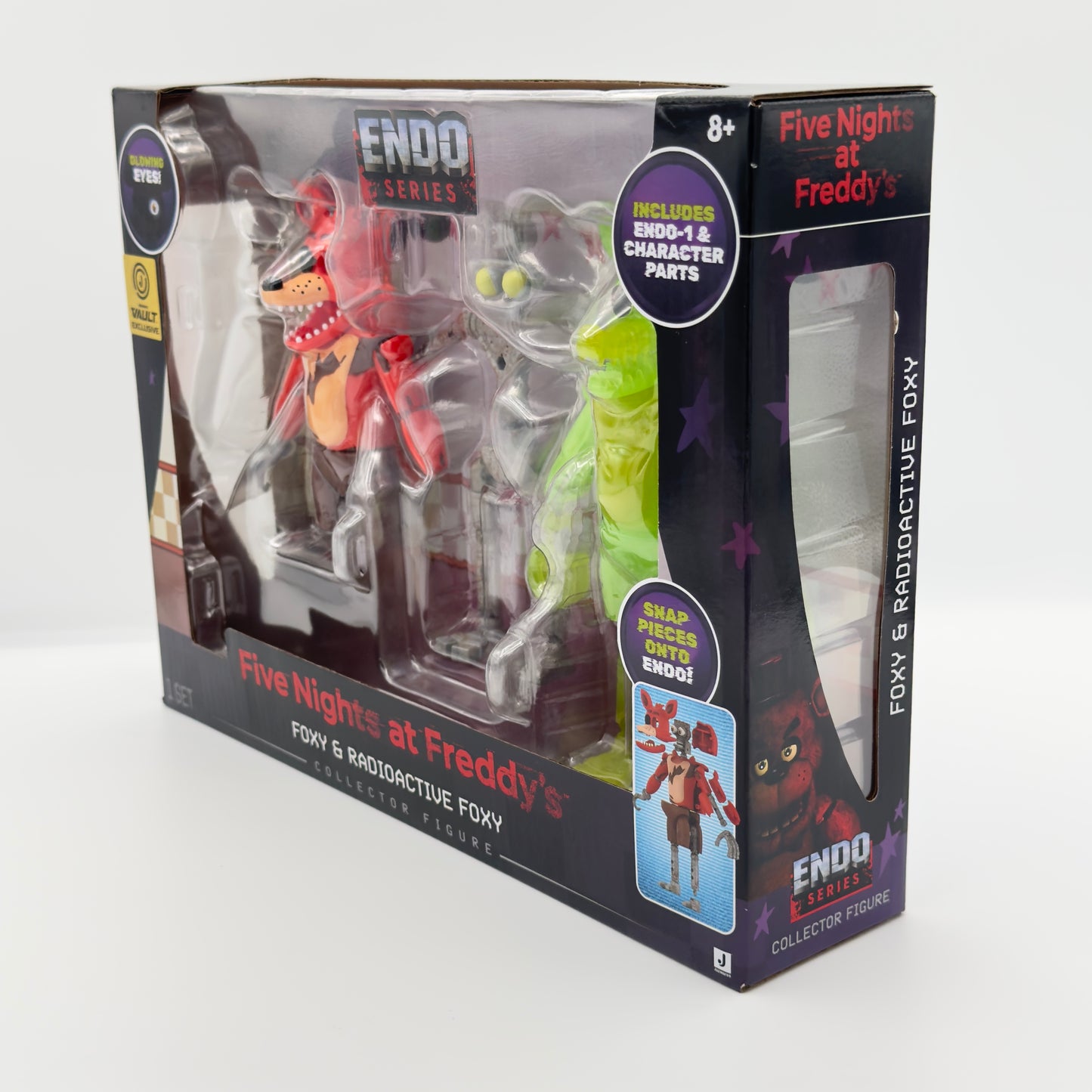 Five Nights at Freddy's Foxy and Radioactive Foxy Endo Series Collector Figure