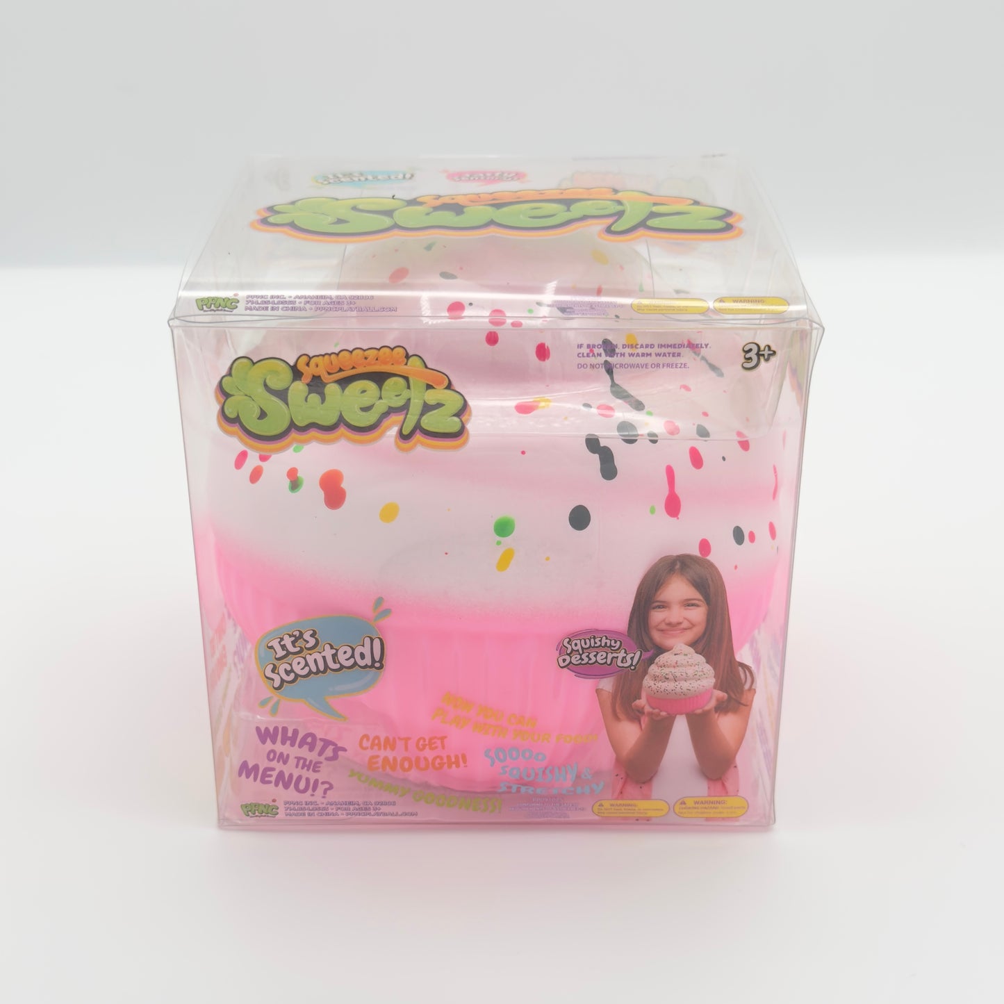 Squeeze Sweetz Jumbo Sized Cute Cupcake Squishy Toy