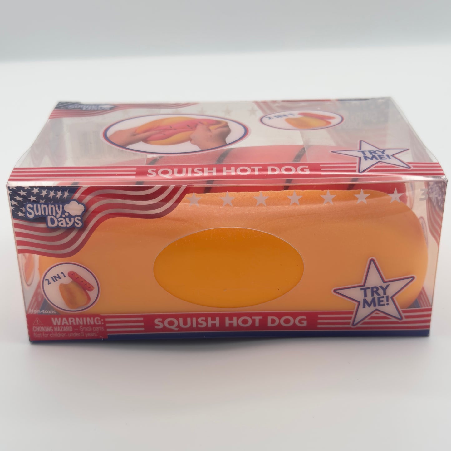 Sunny Days Squishy 2-in-1 Hot Dog