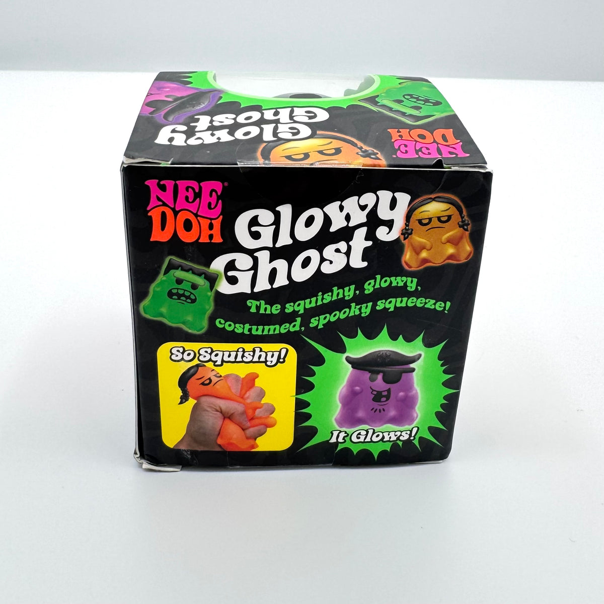 Needoh Glowy Ghost Green Vampire