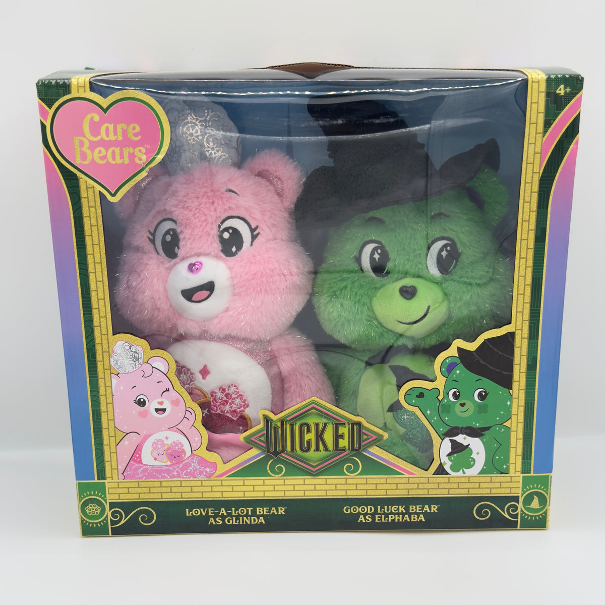 Care Bears Wicked Love-A-Lot Bear and Good Luck Bear