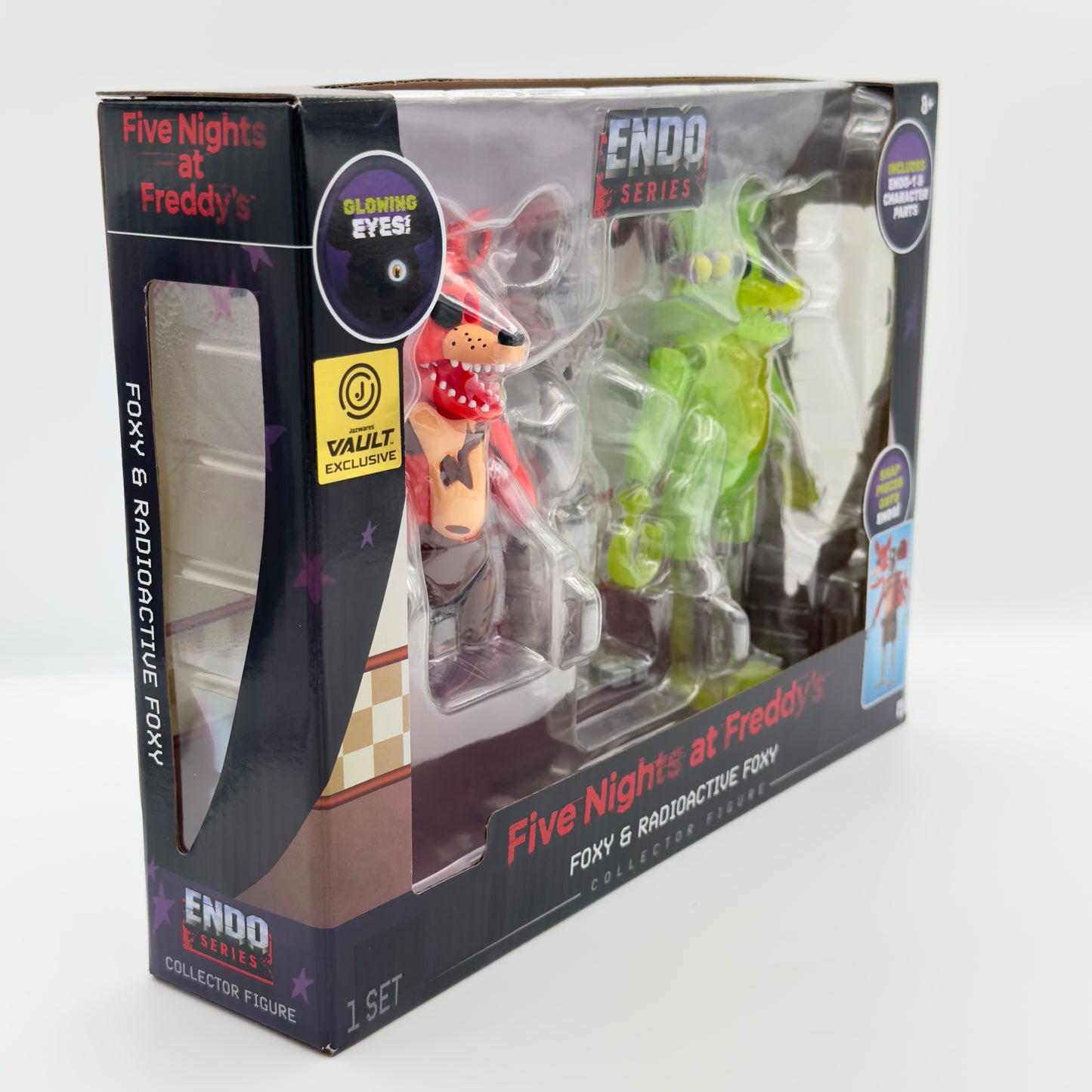Five Nights at Freddy's Foxy and Radioactive Foxy Endo Series Collector Figure