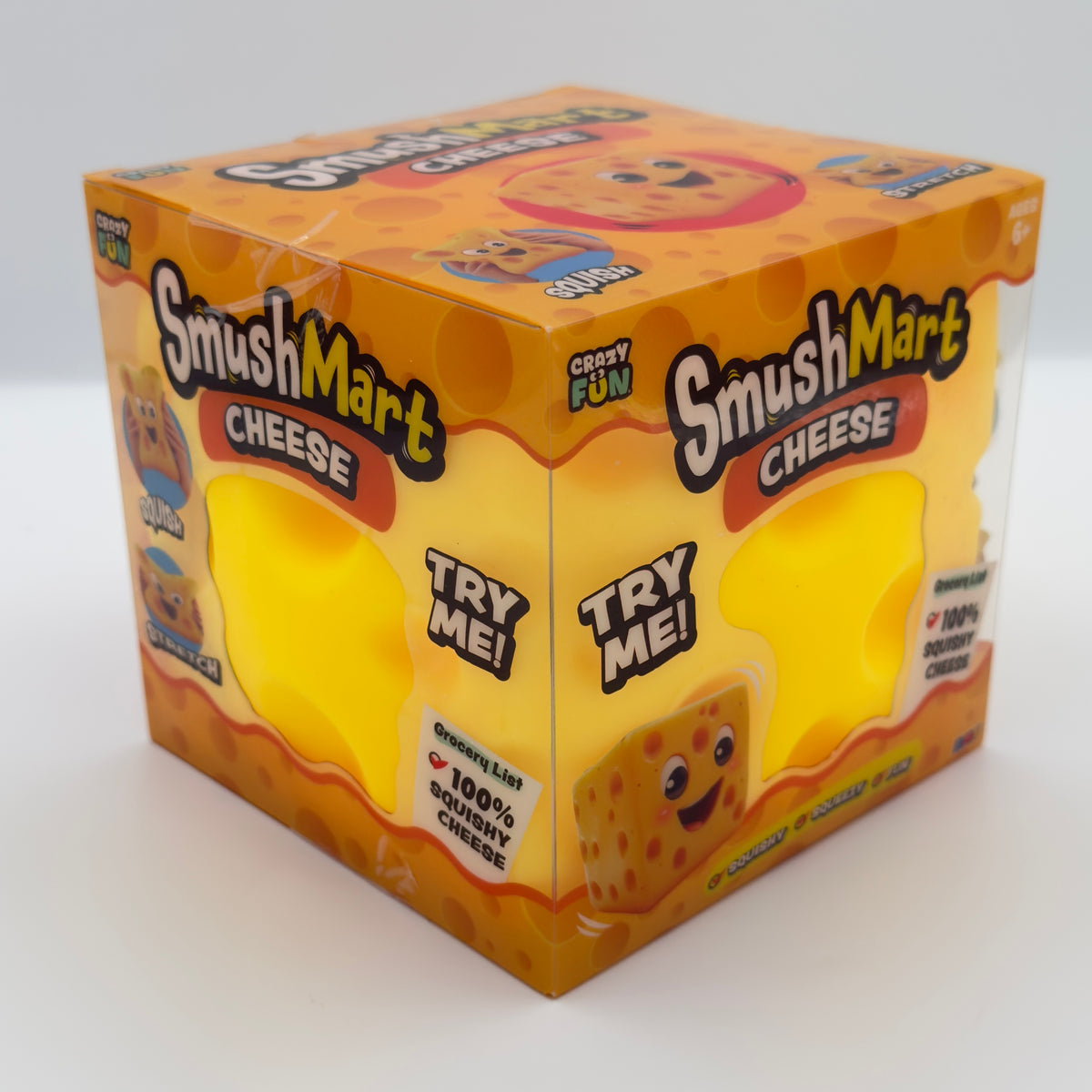 SmushMart Cheese Jumbo Squishy Toy