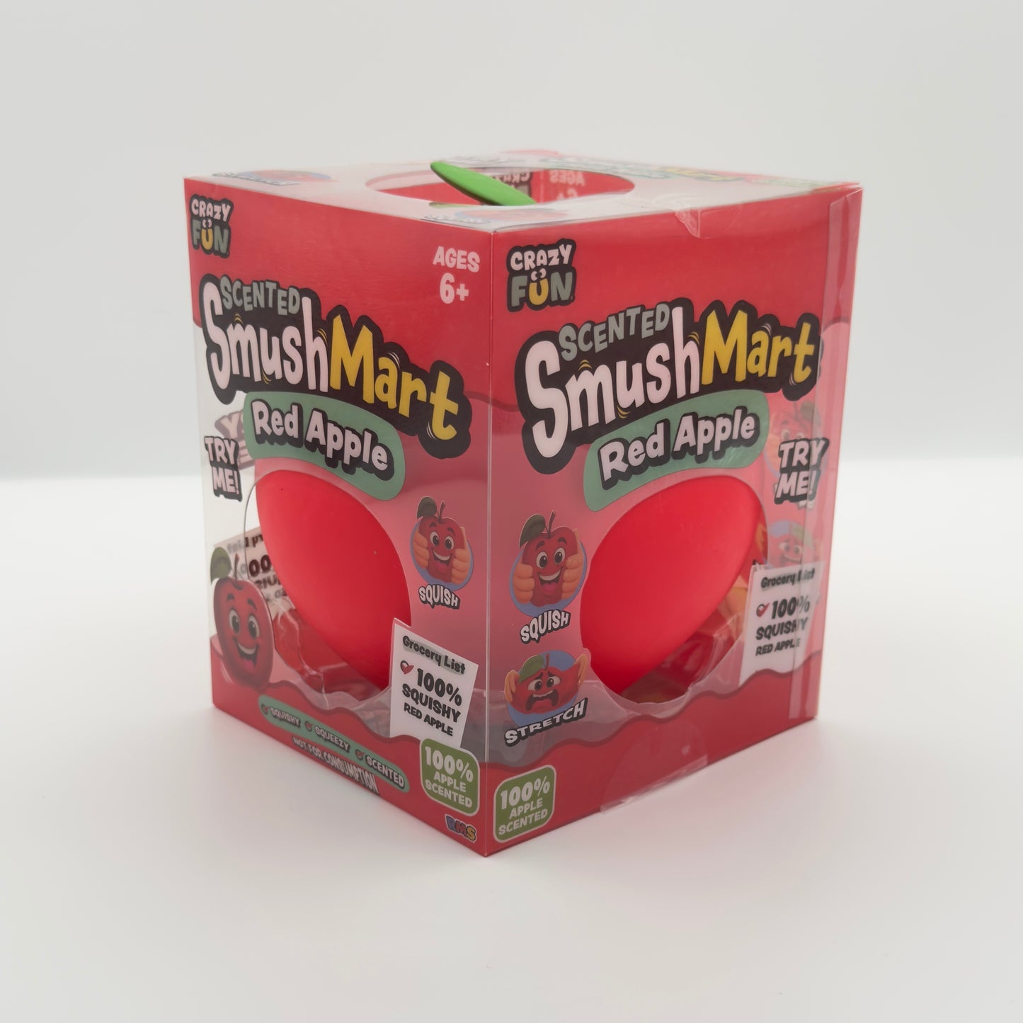 SmushMart Scented Red Apple Jumbo Sized Squishy Toy
