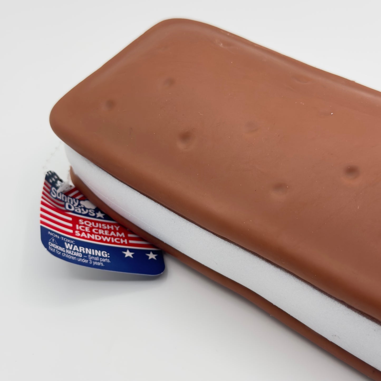 Sunny Days Ice Cream Sandwich Long Squishy Toy
