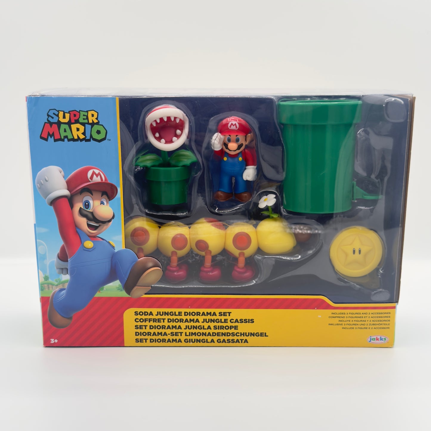 Nintendo Super Mario Soda Jungle Diorama Set