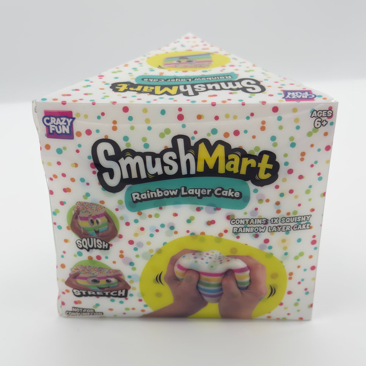 SmushMart Rainbow Layer Cake Squishy