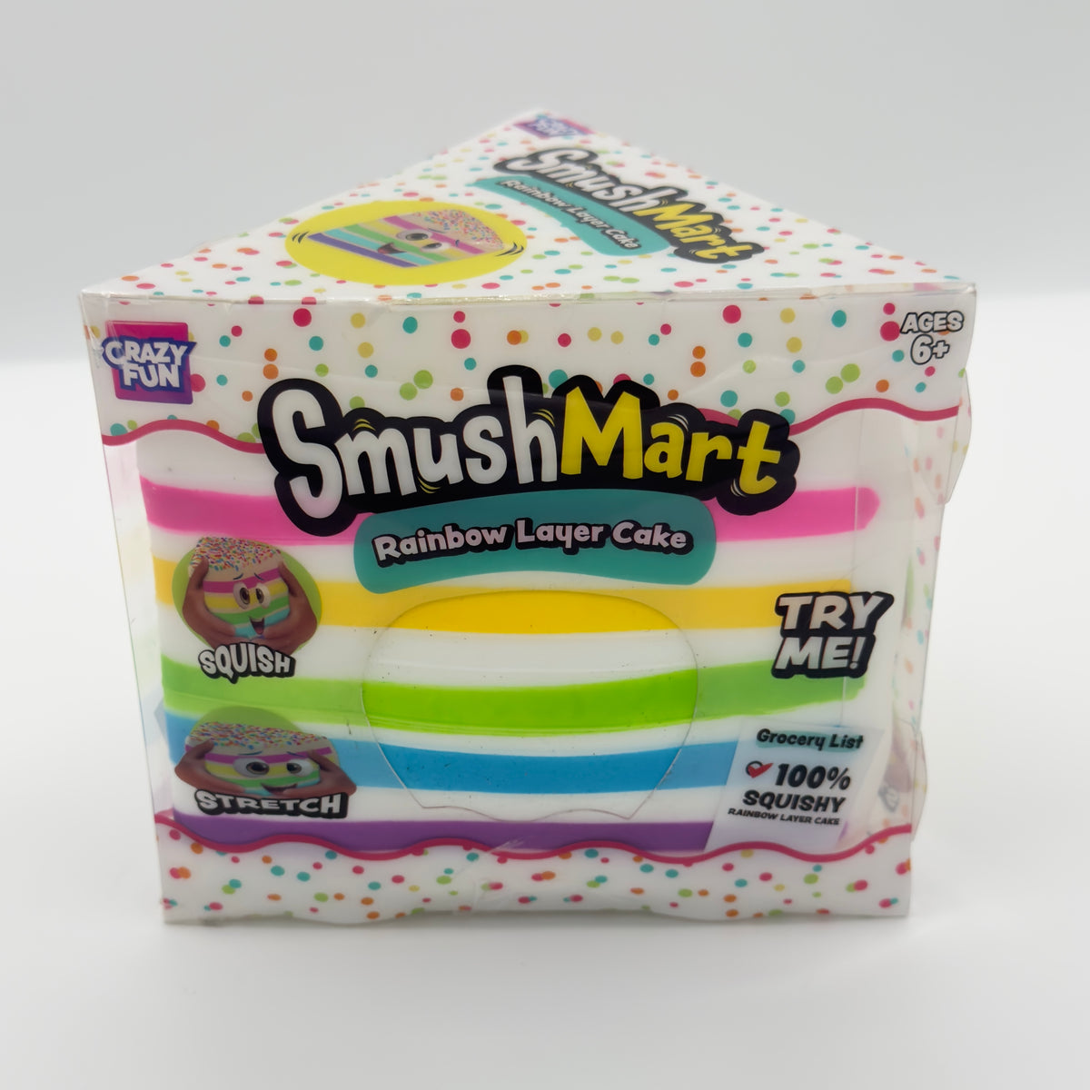 SmushMart Rainbow Layer Cake Squishy