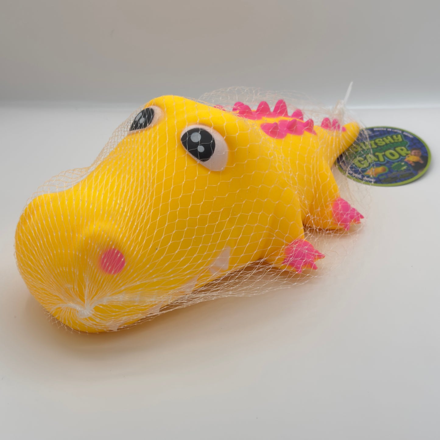 Squishy Alligator Super Sized Yellow Cute Gator Squishy