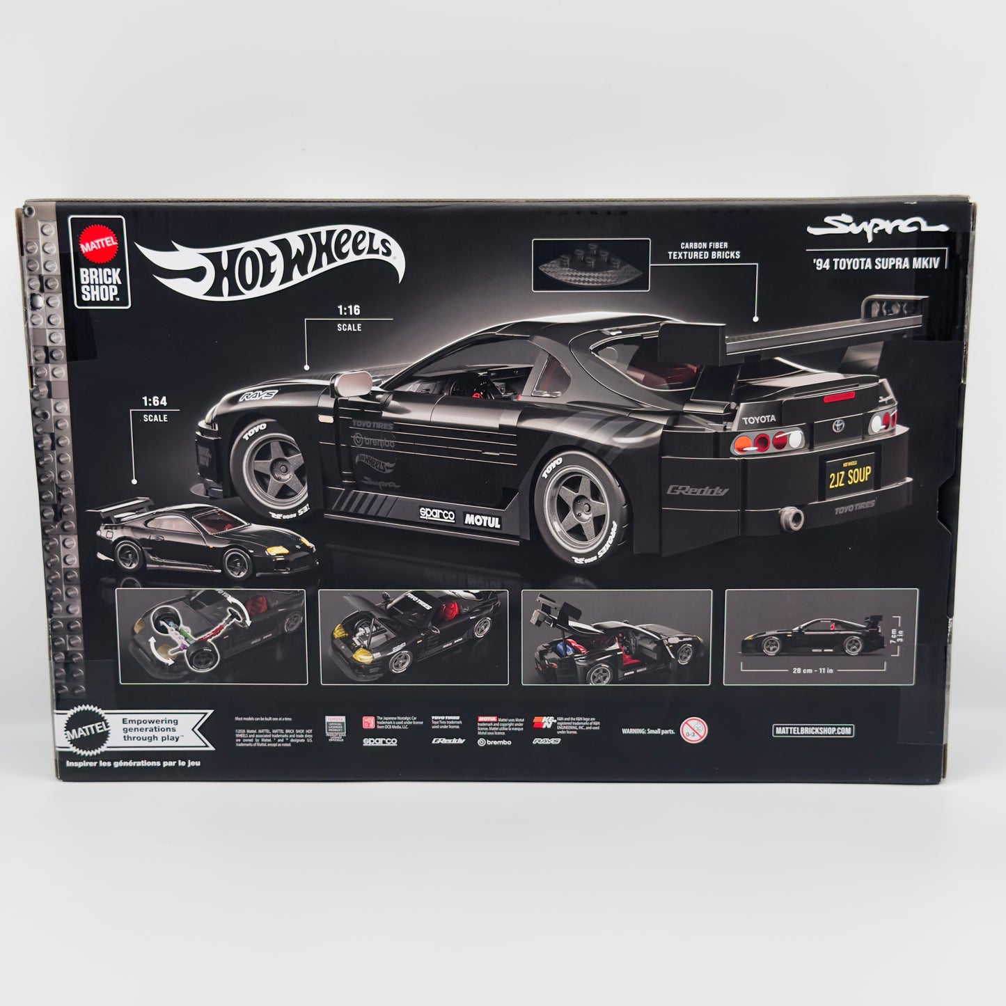 Mattel Brick Shop Hot Wheels '94 Toyota Supra