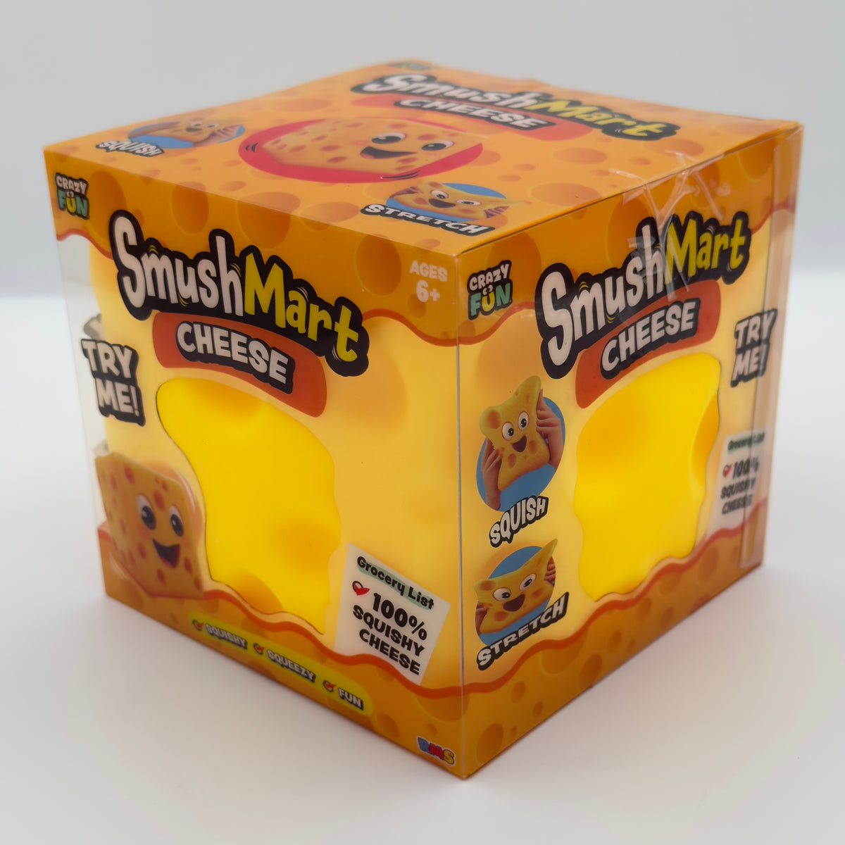 SmushMart Cheese Jumbo Squishy Toy