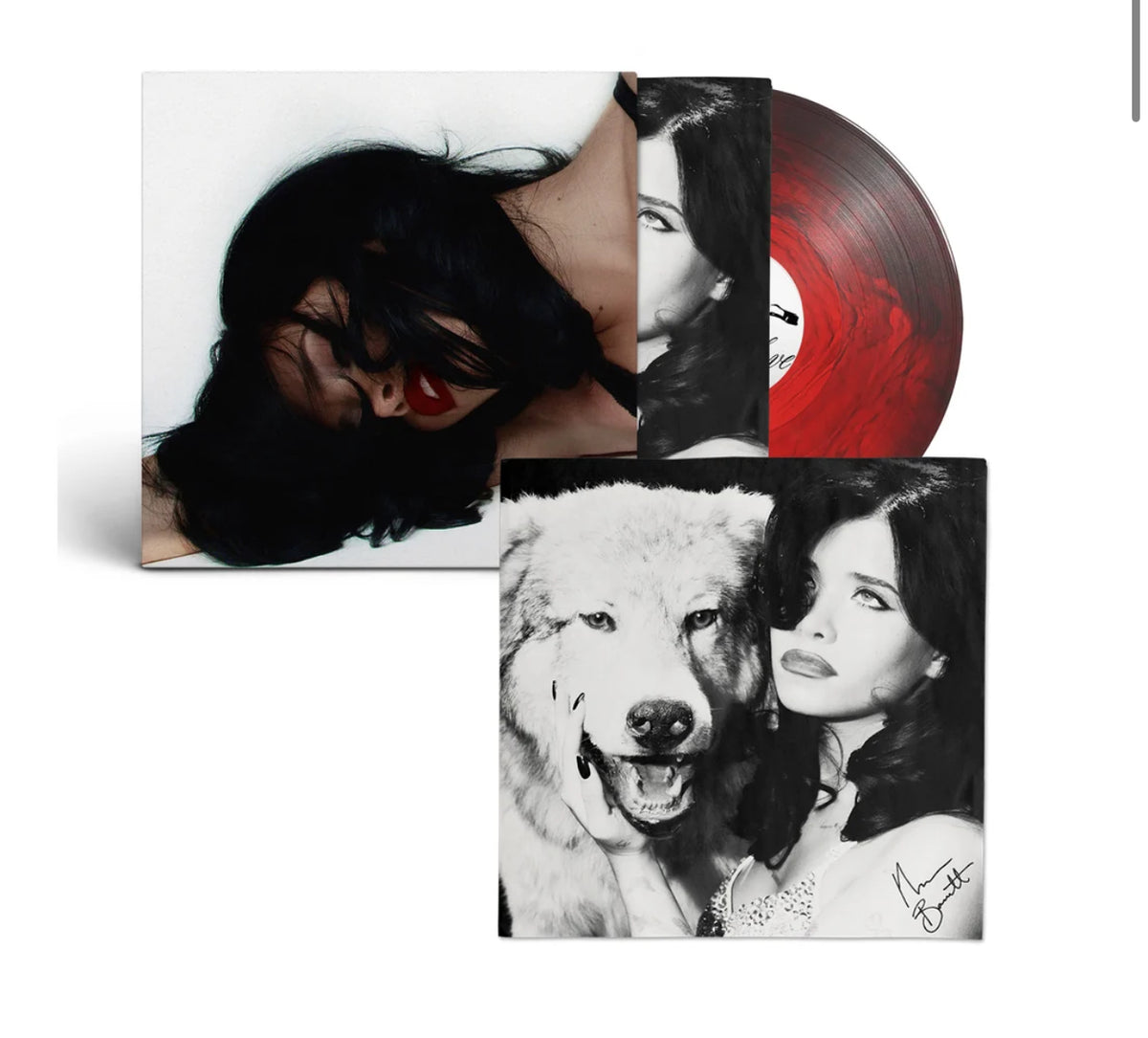 Nessa Barrett “Tough Love” Bleeding Heart Signed Vinyl