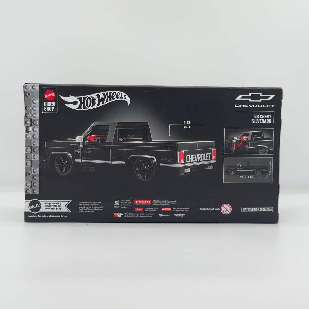 Mattel Bricks Hot Wheels '83 Chevy Truck