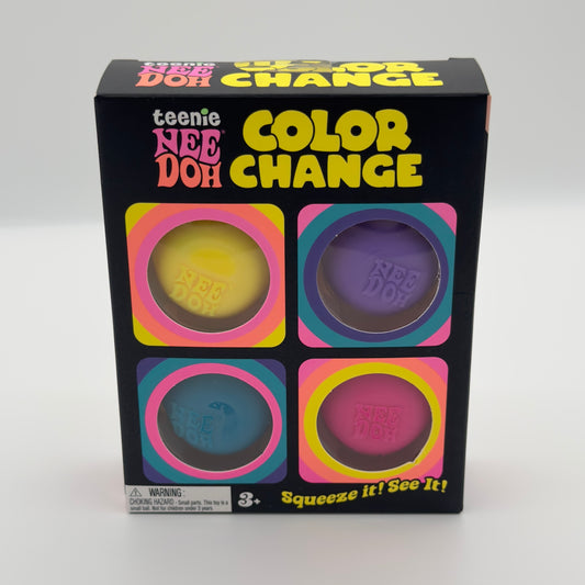Needoh Teenie Color Change 4-Pack