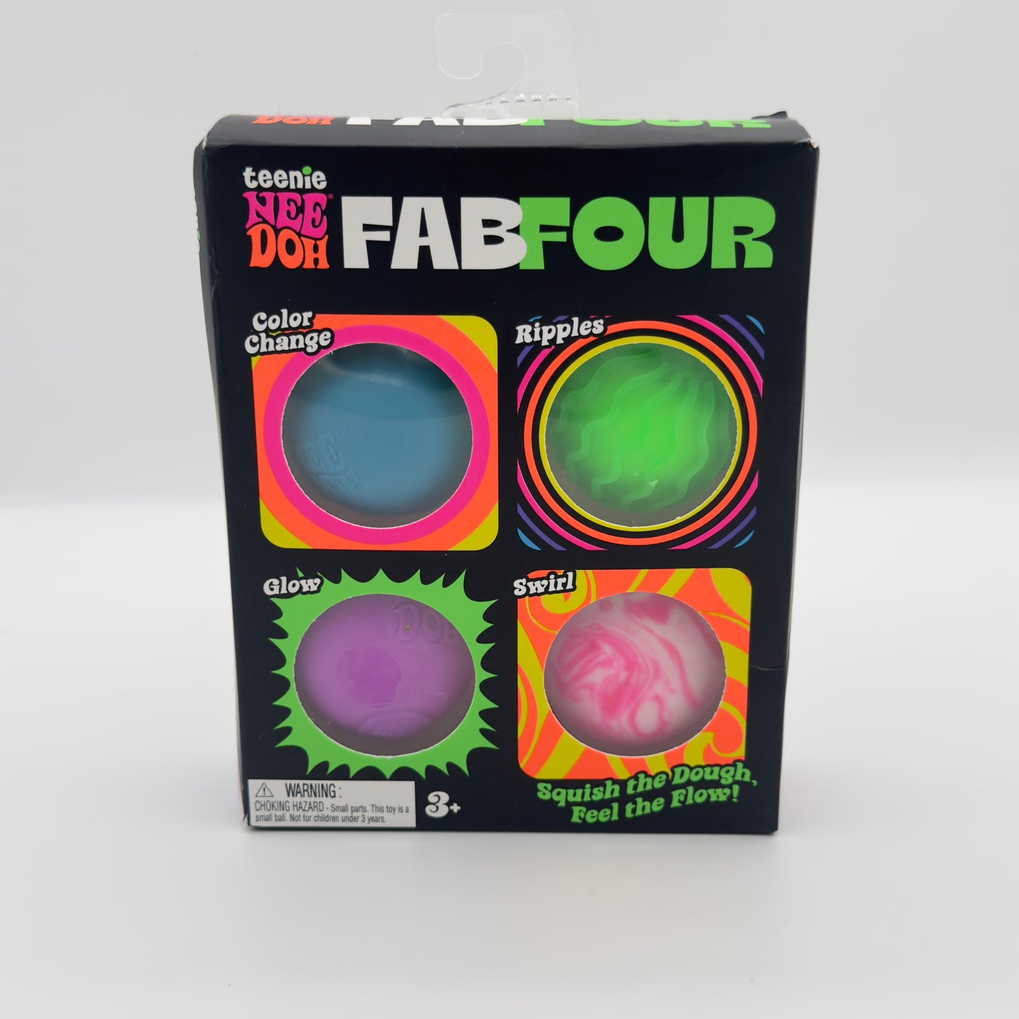 Needoh Fab Four 4-Pack Mini Squishies
