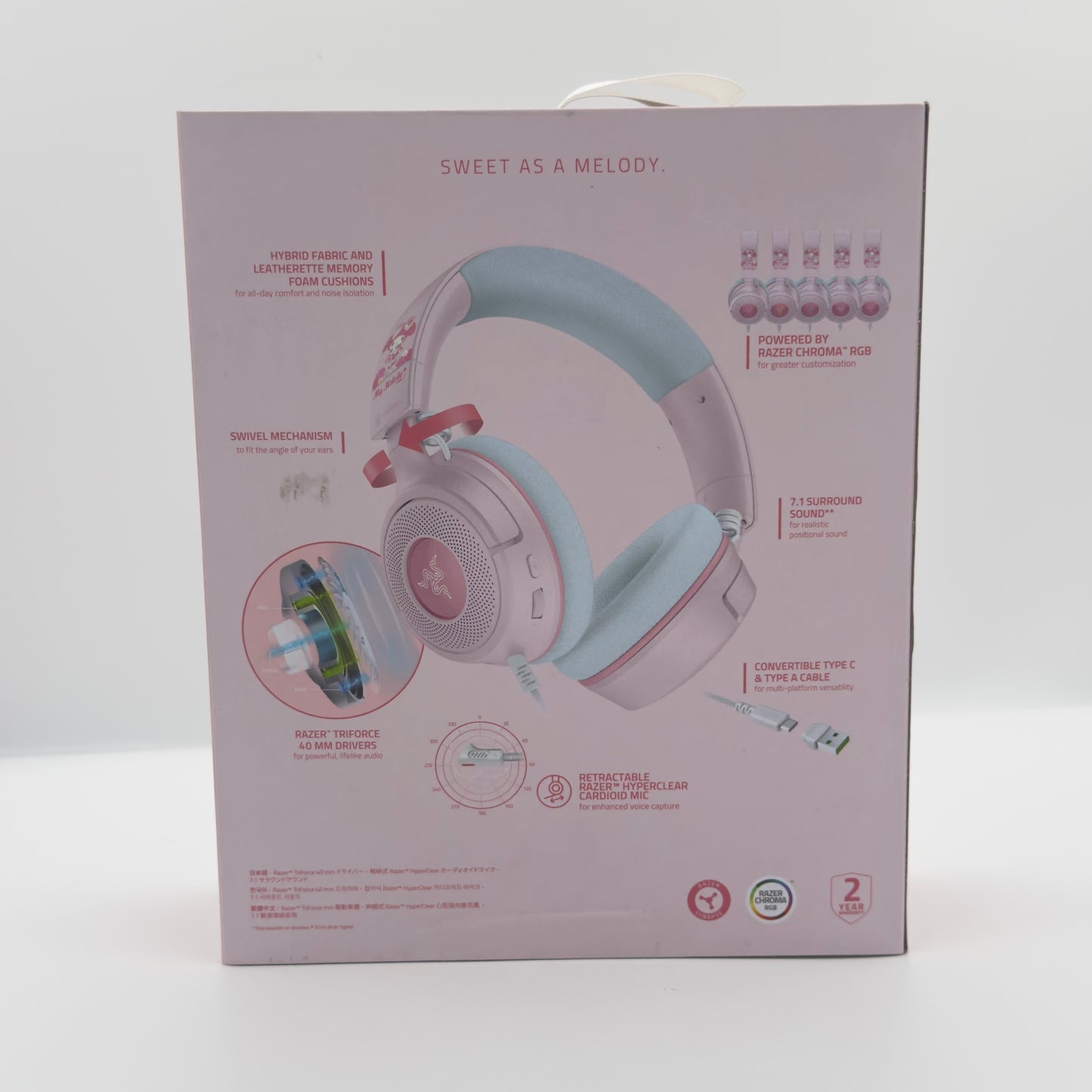 My Melody Razer Kraken X Headset