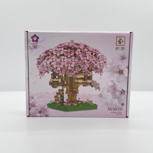 Sakura Tree House Building Blocks