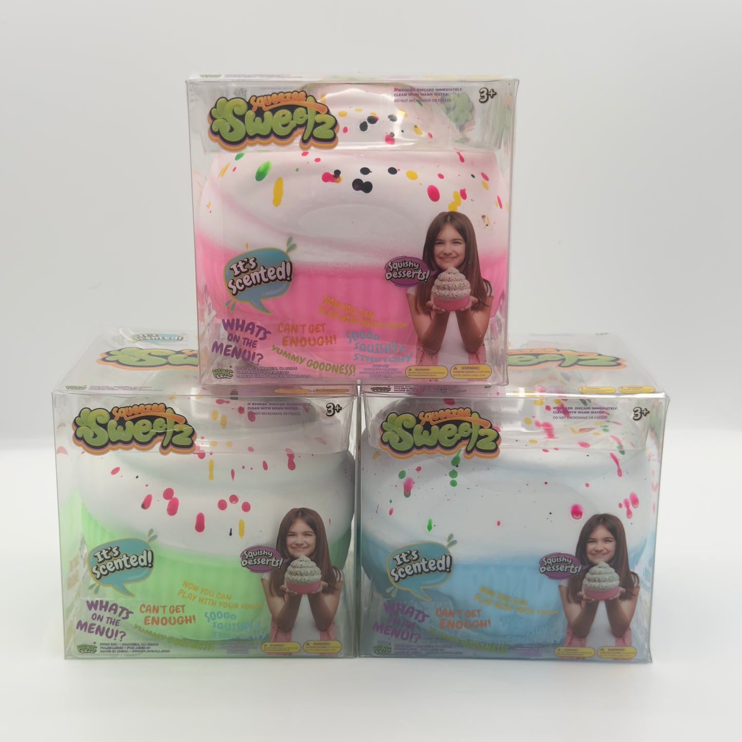 Squeeze Sweetz Jumbo Sized Cute Cupcake Squishy Toy