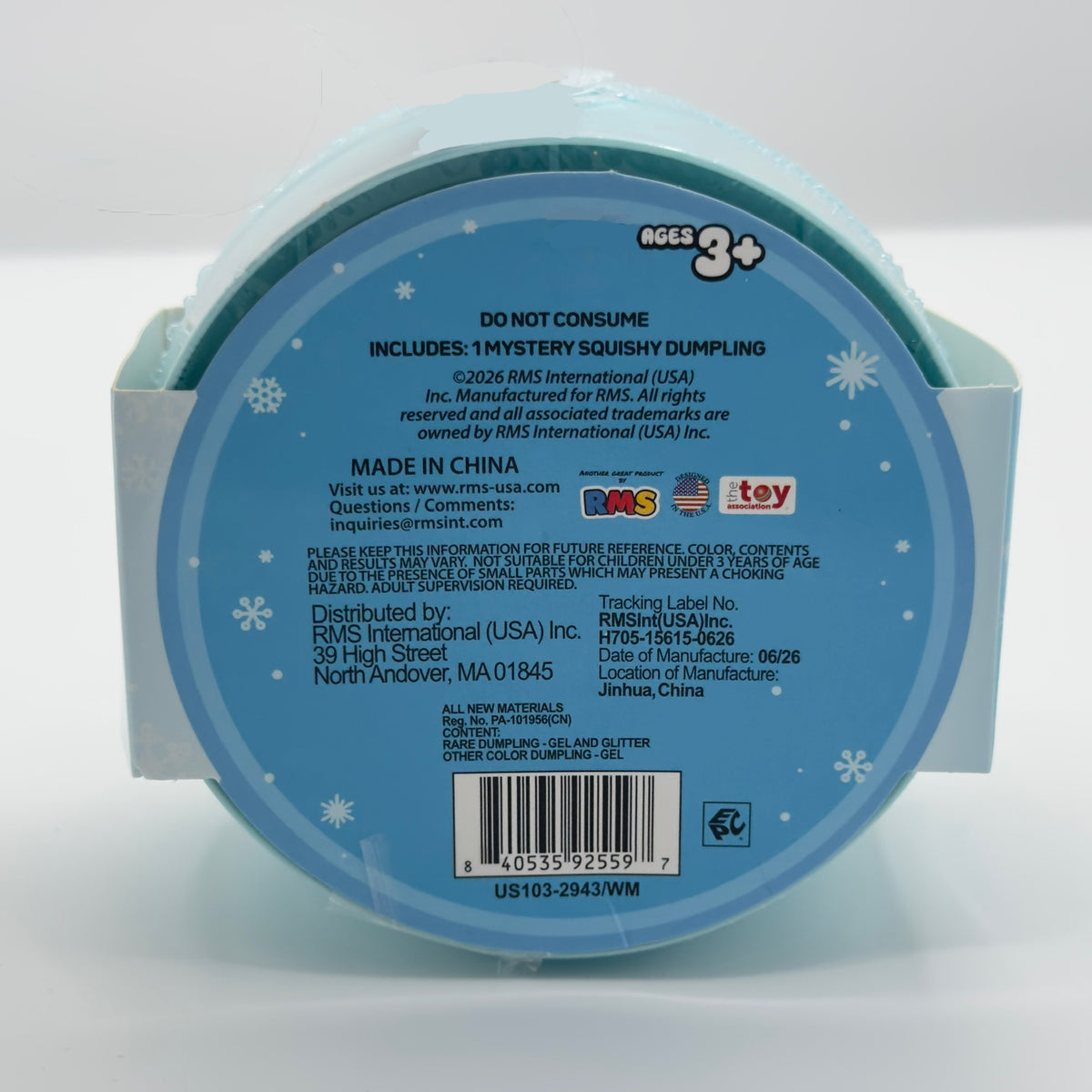 Snowflake Edition Mystery Surprise Dumpling