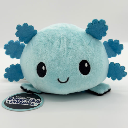 TeeTurtle Axolotl Reversible 2-Color Plushie