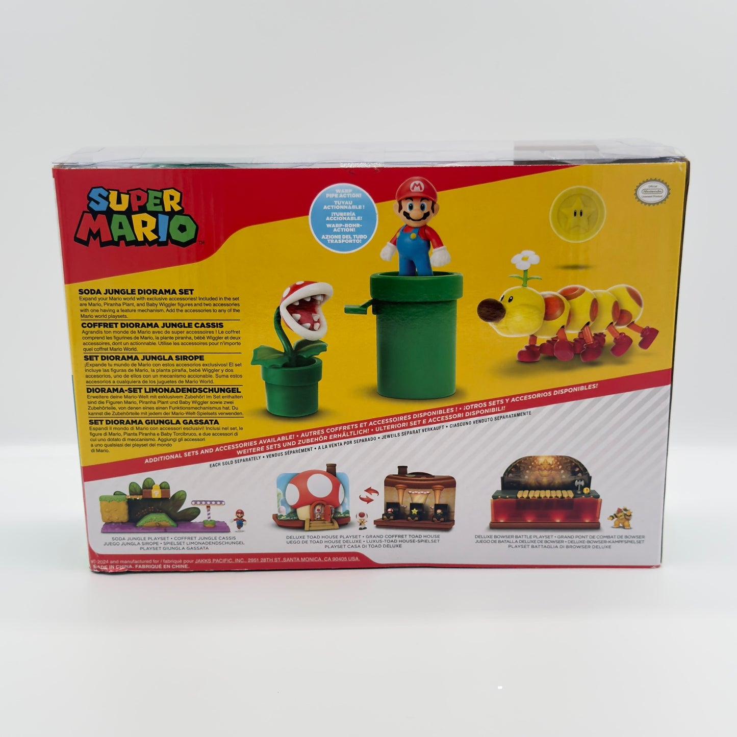 Nintendo Super Mario Soda Jungle Diorama Set