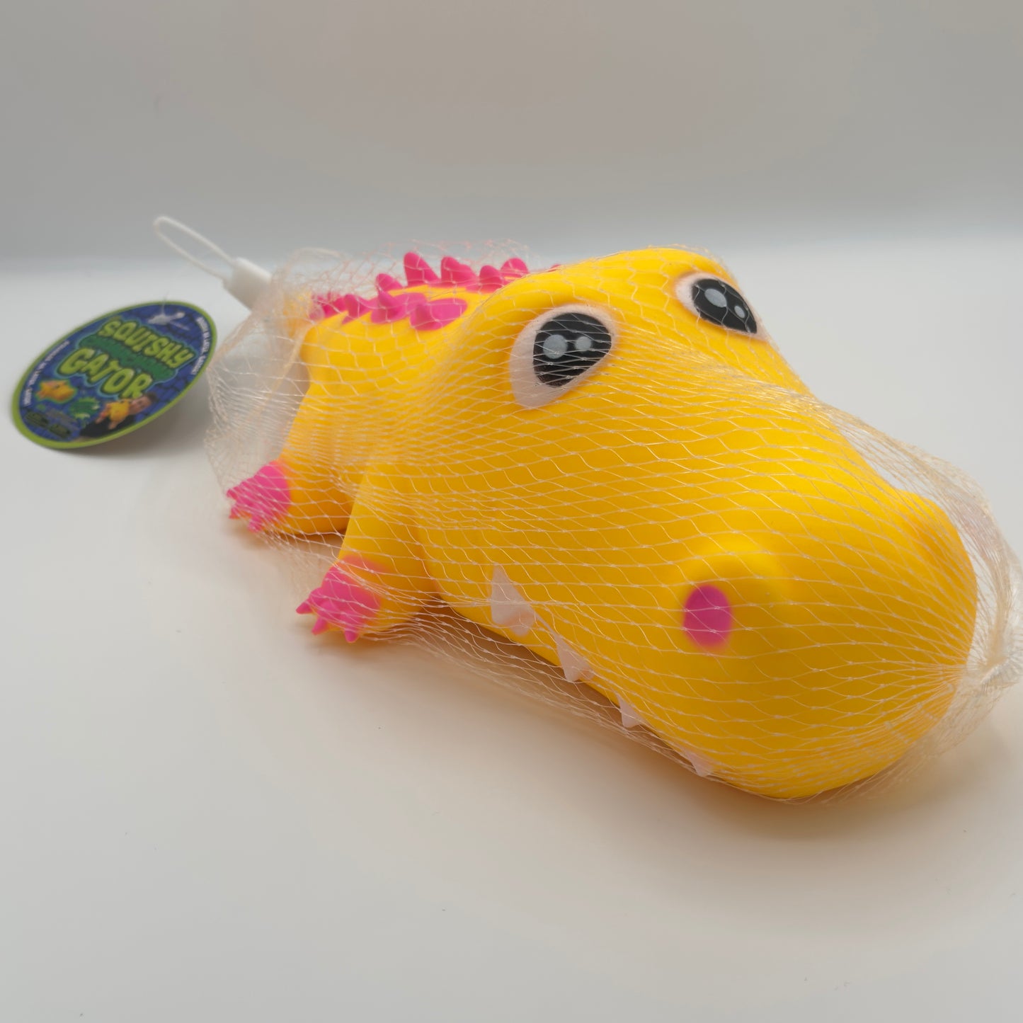 Squishy Alligator Super Sized Yellow Cute Gator Squishy