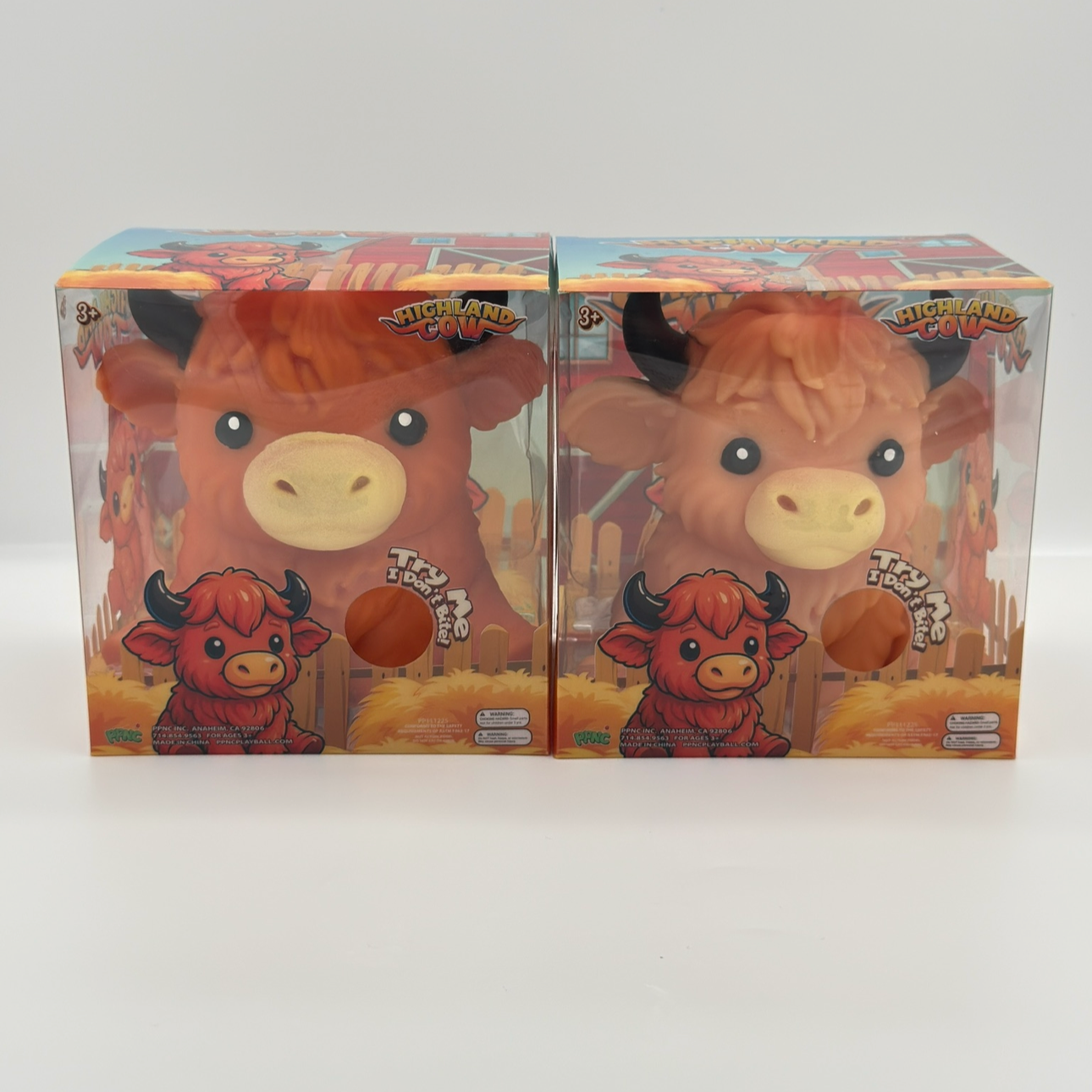 Highland Cow Jumbo Sized Cute Cow Squishy Toy